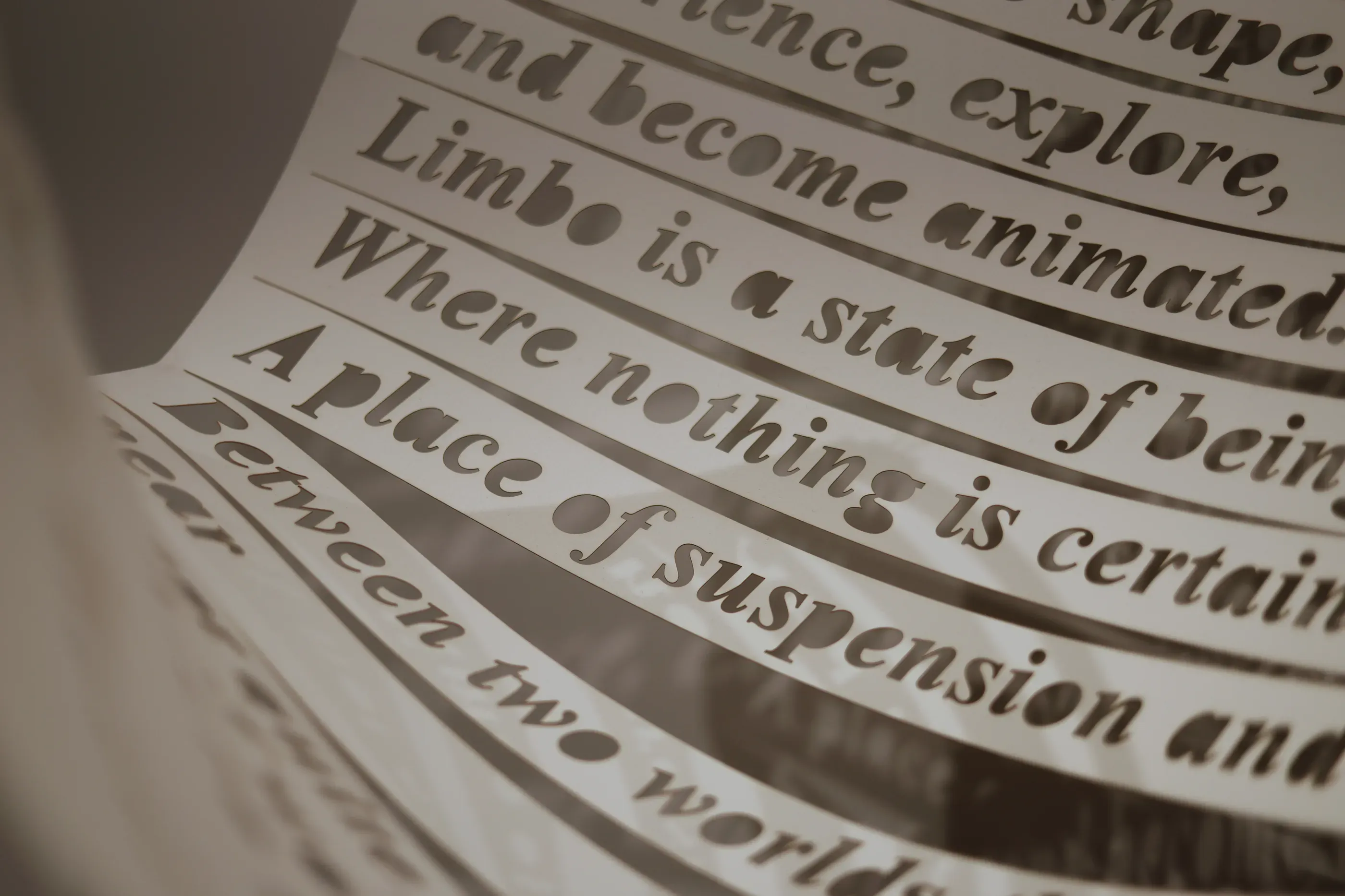 Image of Limbo is a state of being - 2023